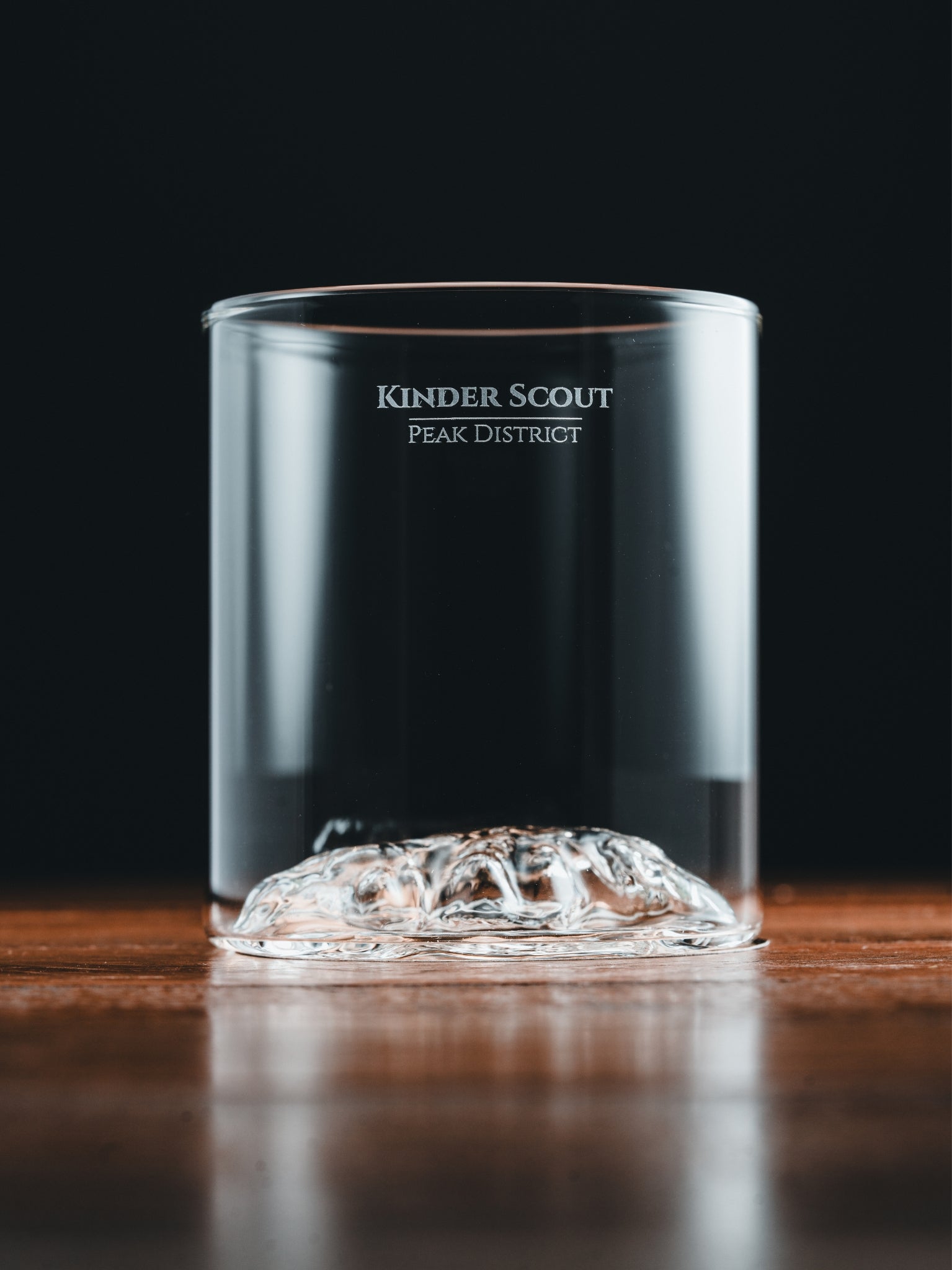 Peak District Two-Glass Set - Mam Tor & Kinder Scout | Gilded Peaks