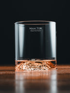 Peak District Two-Glass Set - Mam Tor & Kinder Scout | Gilded Peaks