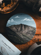 Peak District Two-Glass Set - Mam Tor & Kinder Scout | Gilded Peaks