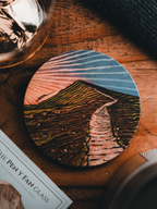 Pen y Fan Tumbler - Brecon Beacons Mountain Glass | Gilded Peaks