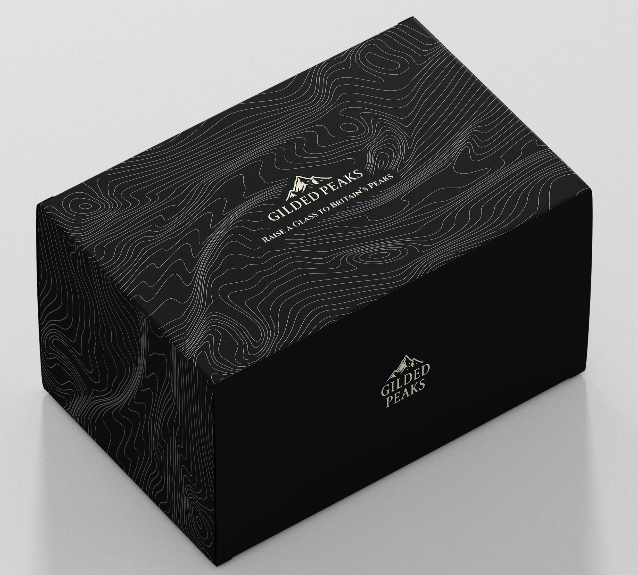 Double Glass Gift Box | Gilded Peaks