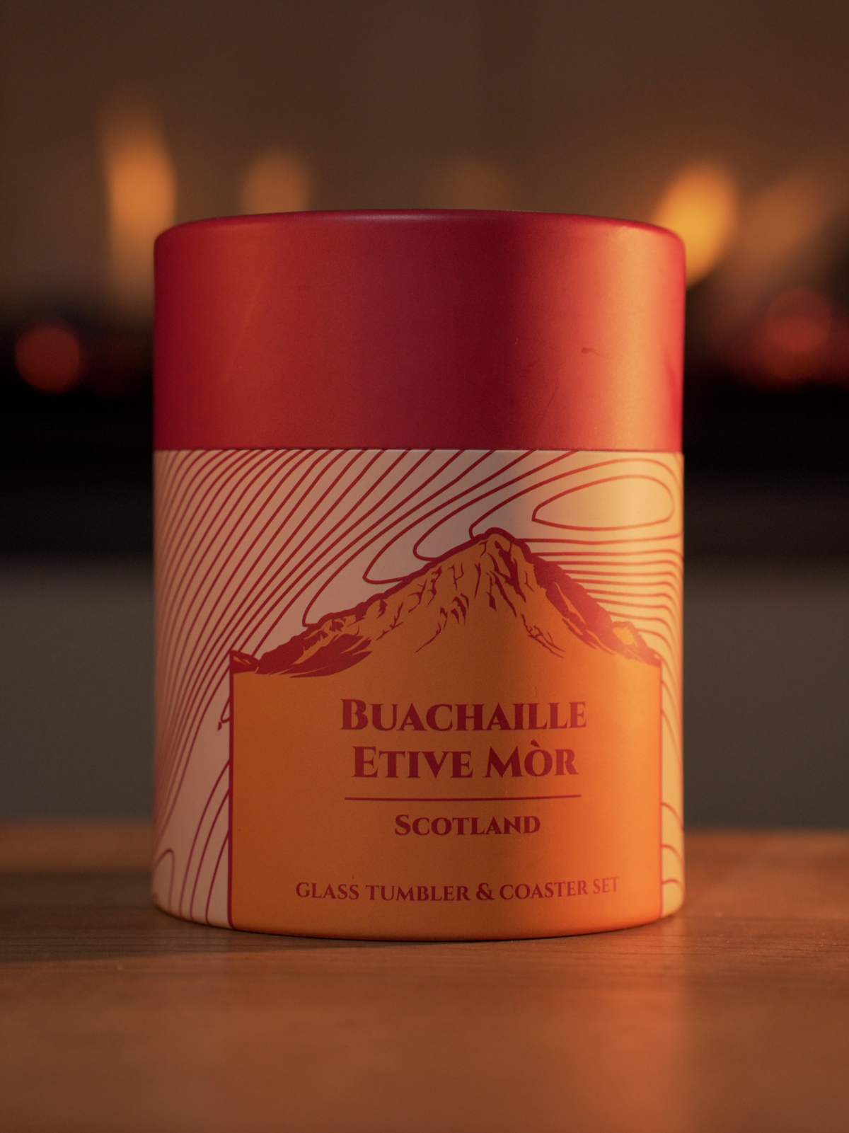 Buachaille Etive Mòr Tumbler - Scottish Highlands Mountain Glass | Gilded Peaks