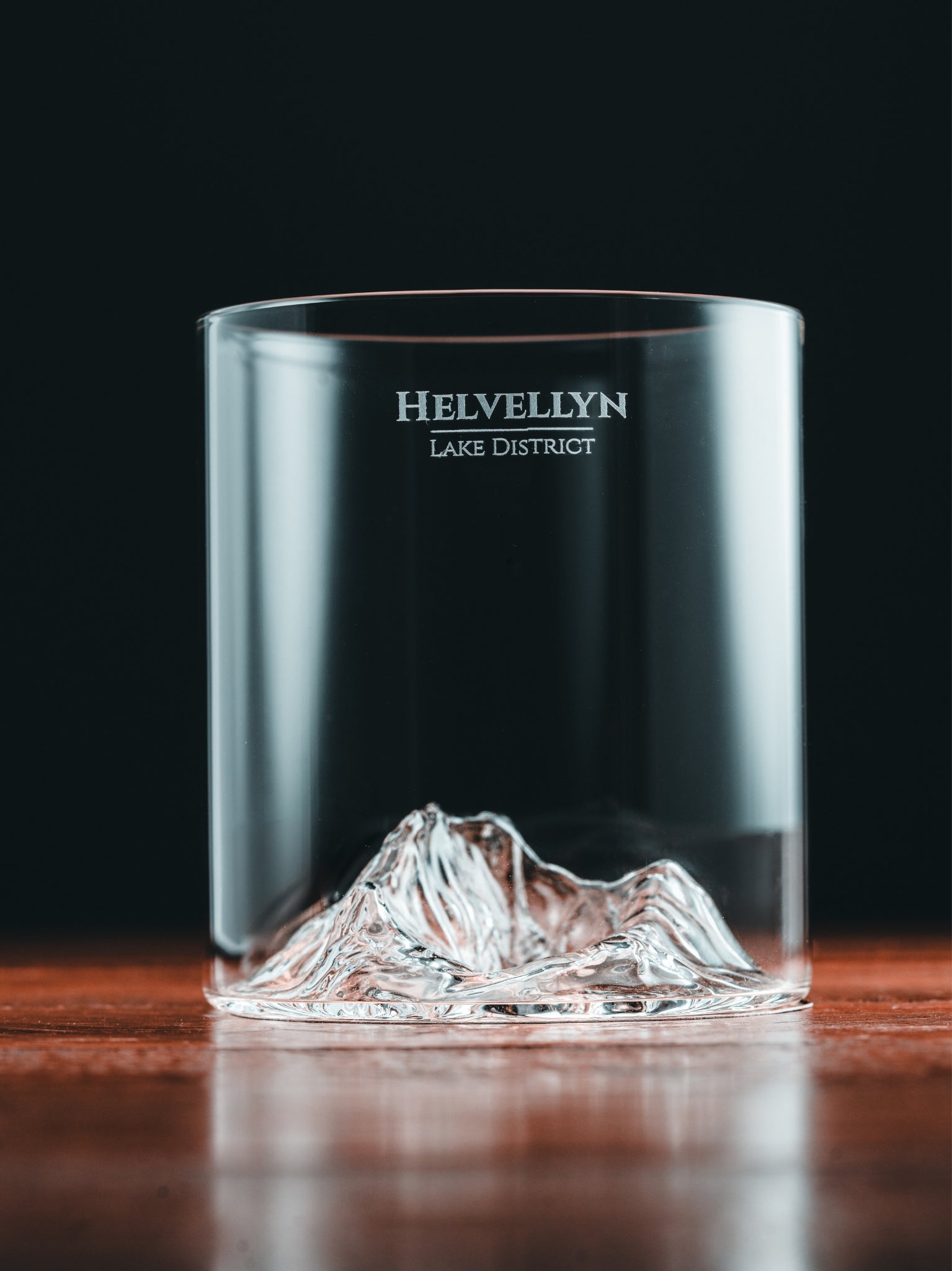 Lake District Two-Glass Set - Helvellyn & Scafell Pike | Gilded Peaks
