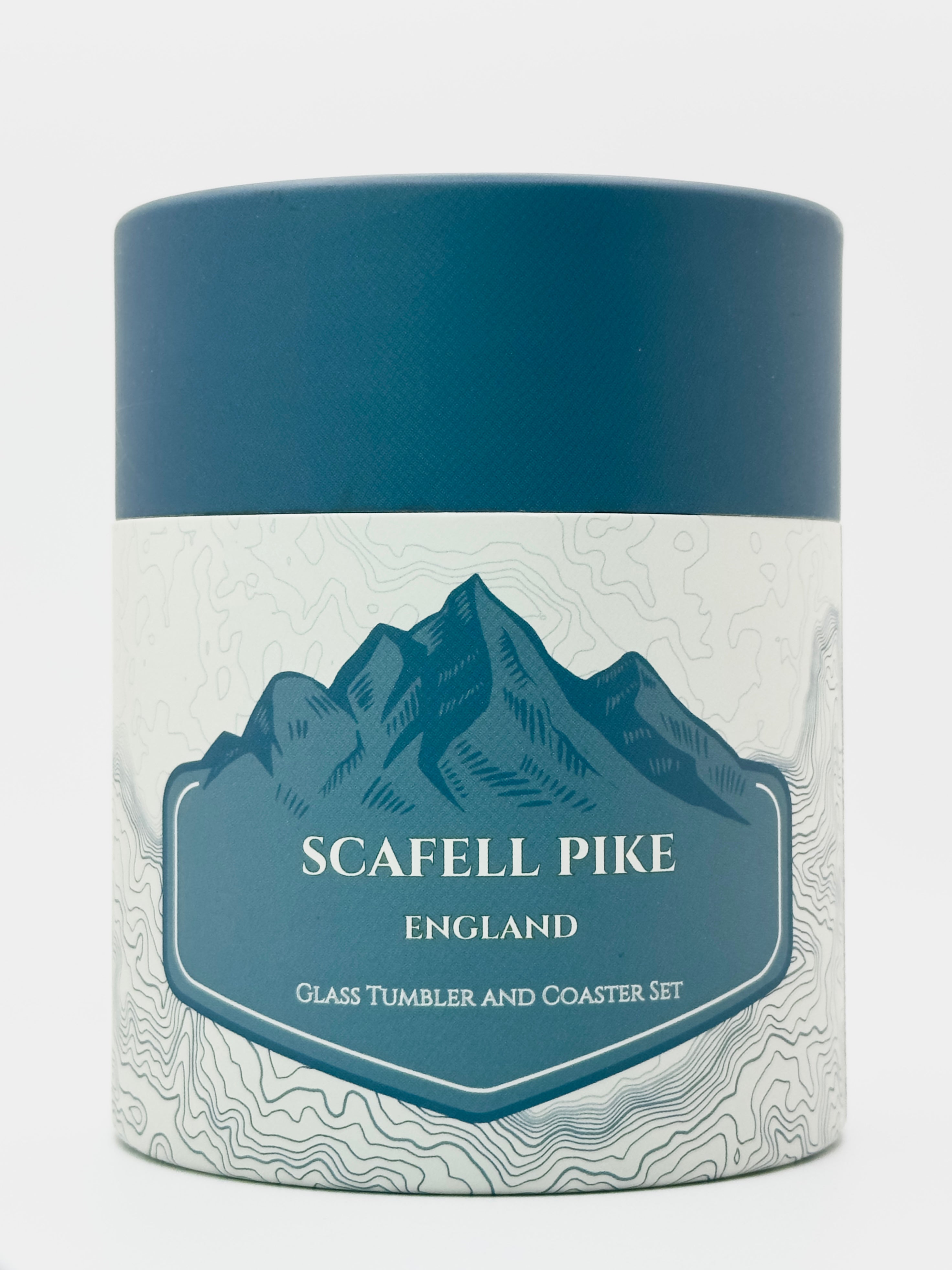 Scafell Pike Whisky Tumbler - Founders' Original | Lake District Gift | Gilded Peaks