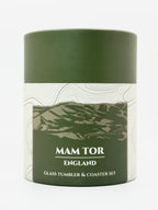 Mam Tor Whisky Tumbler - Peak District Mountain Glass | Gilded Peaks