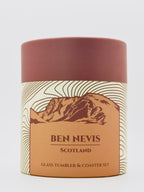 Ben Nevis Whisky Tumbler - Scottish Highlands Mountain Glass | Gilded Peaks