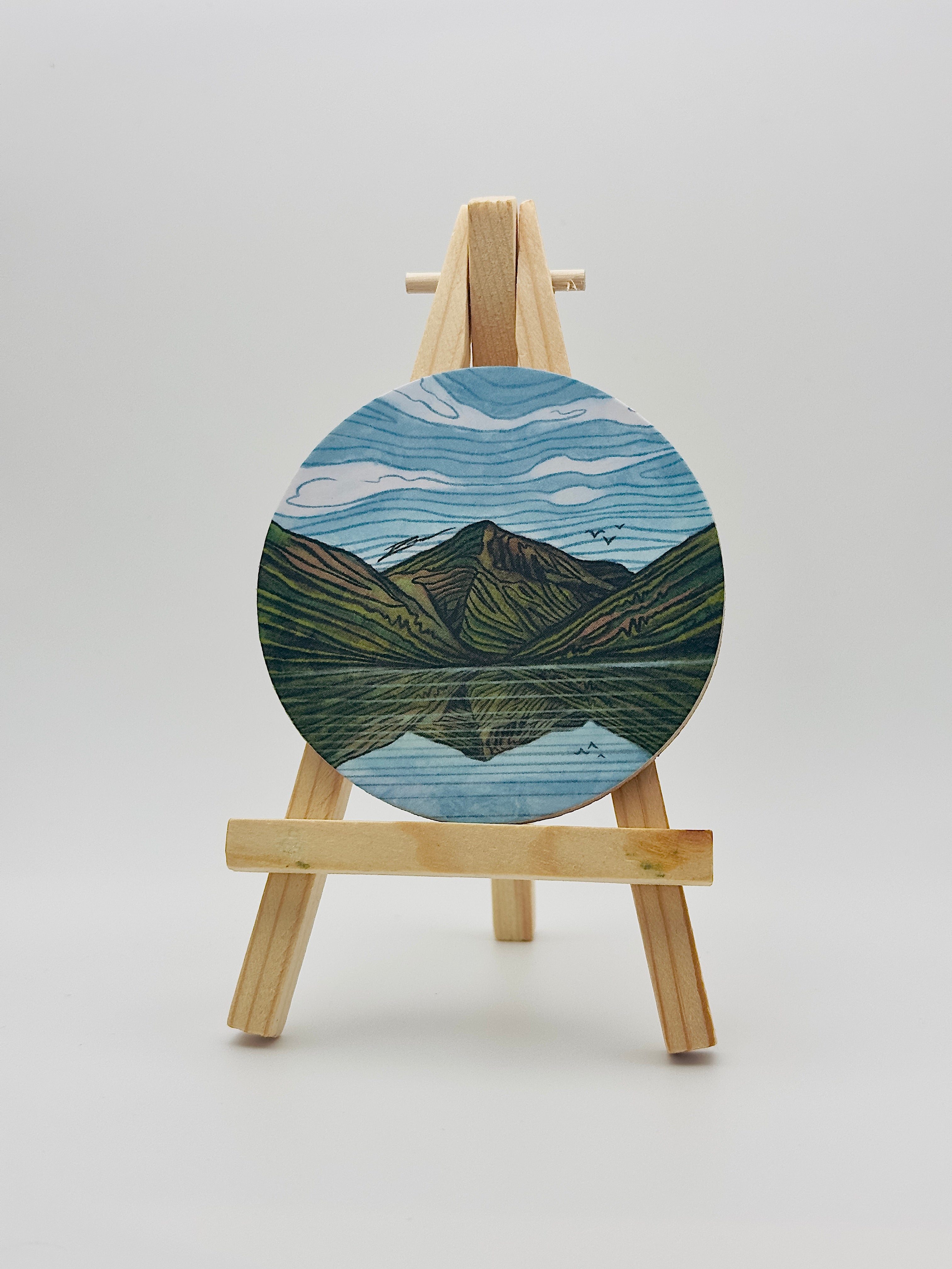 Scafell Pike Whisky Tumbler - New Edition | Lake District Mountain Glass | Gilded Peaks