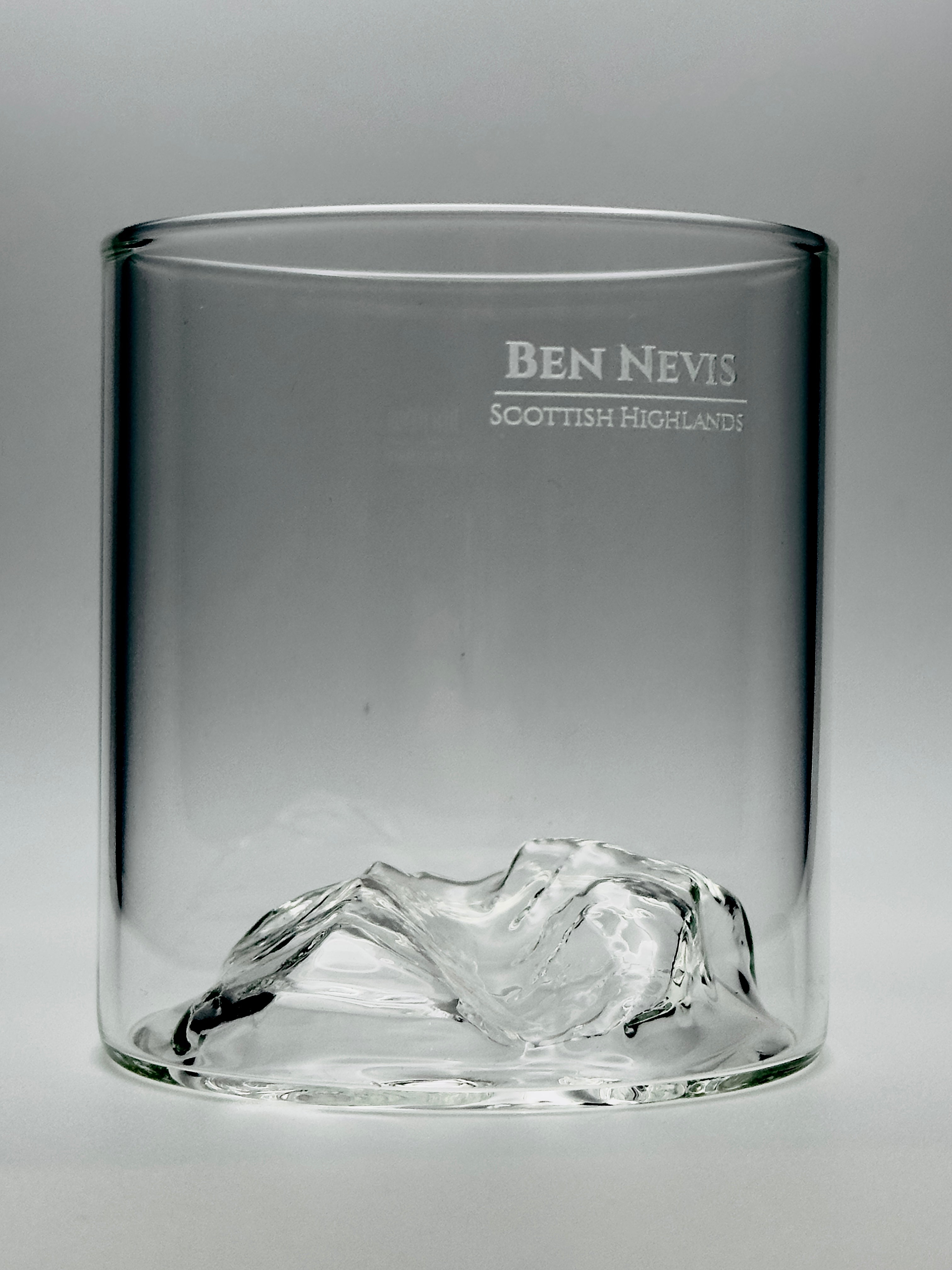 Ben Nevis Whisky Tumbler - Scottish Highlands Mountain Glass | Gilded Peaks