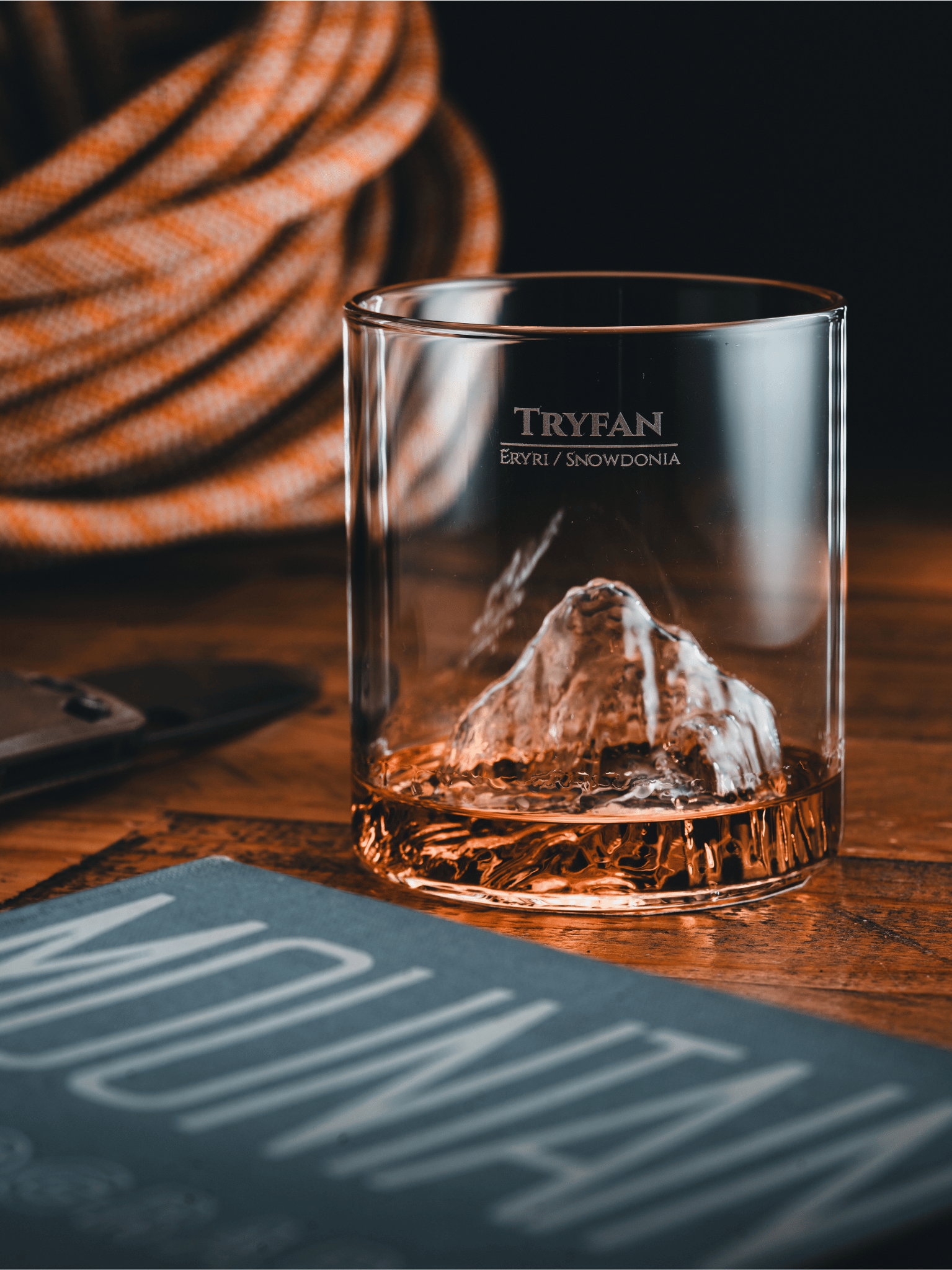 Tryfan Tumbler - Eryri (Snowdonia) Mountain Glass | Gilded Peaks