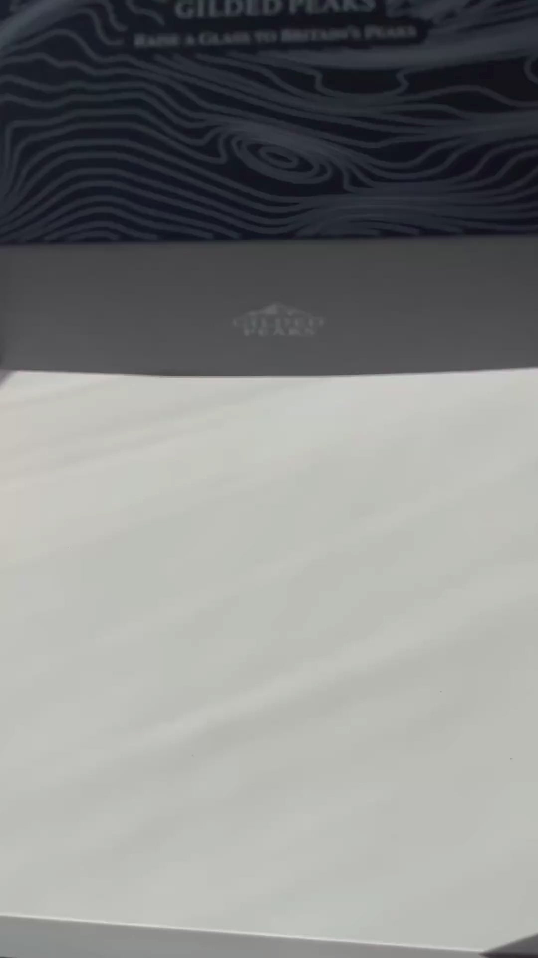 Double Glass Gift Box | Gilded Peaks
